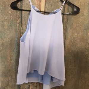 Blue boutique top